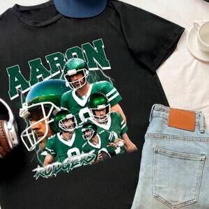 90S Graphic Style Aaron Rodgers, Aaron Rodgers Shirt, Sport